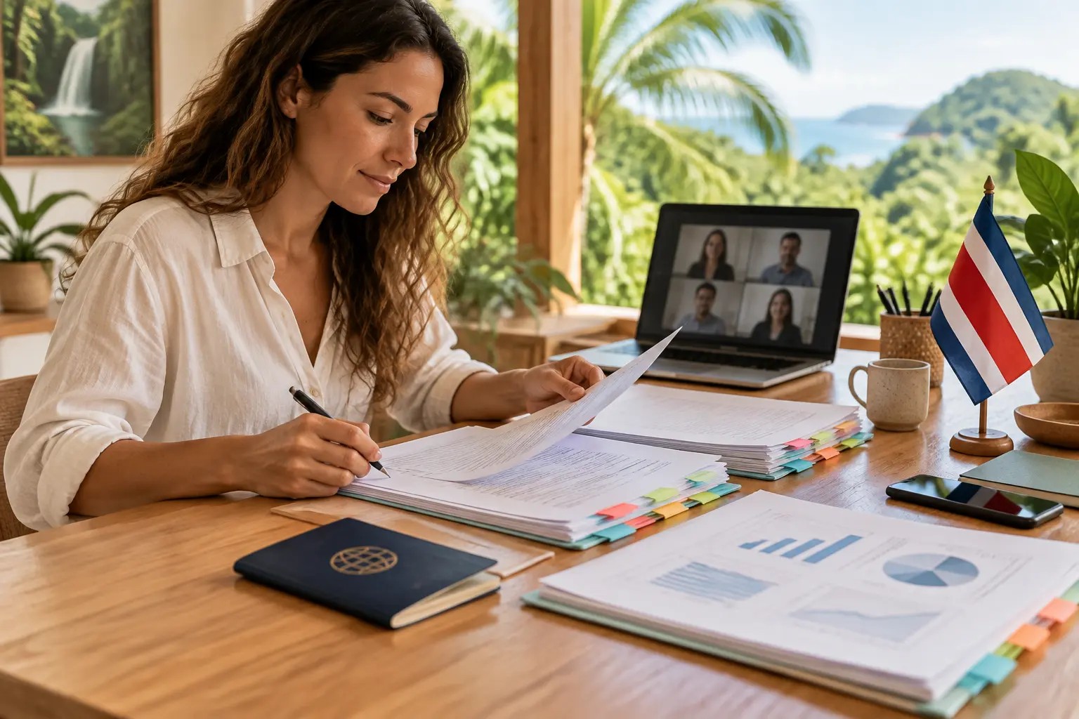 Кейс подачи на визу номада Коста-Рики: сбор документов и переводы